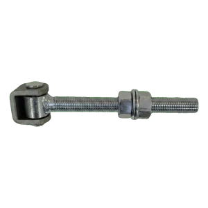 Balama reglabilă pentru poartă înșurubată M18 din oțel – lungă L180 mm