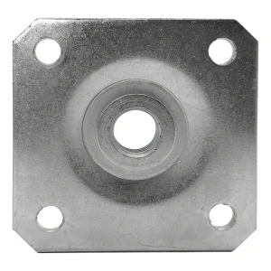 PSG Placă de montare 80×80×3 mm pentru balama reglabilă M16 – zincat