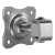 Balama reglabilă pentru poartă cu placă decorativă M16 80×80 mm oțel zincat 001-363 (1)