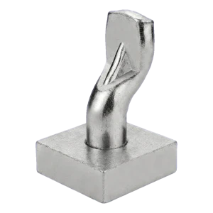 PSG pivot cu placă 60×60 mm – balama inferioară pentru poartă cu o singură clapetă