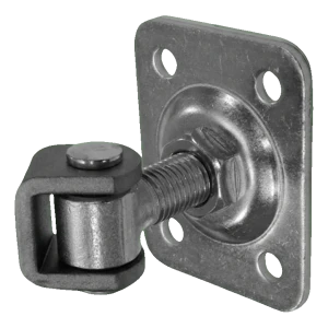 PSG balama de poartă reglabilă M16 cu placă dreptunghiulară 75x55 mm zincată