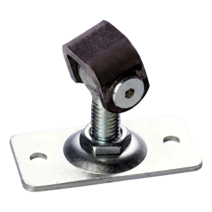 Balama reglabilă pentru poartă cu placă dreptunghiulară M12 75×38 mm din oțel zincat