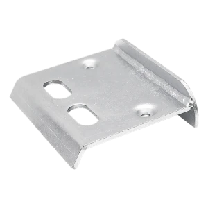 Stoper pentru poartă cu două canaturi cu orificii pentru zăvor – galvanizat 97 mm