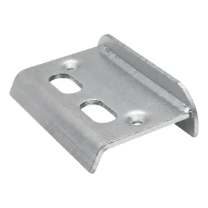 Opritor pentru poartă cu aripi galvanizat 67 mm cu găuri pentru zăvor