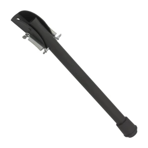 Picior blocare ușă cu arc oțel 265 mm negru