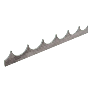 Bandă de securitate pentru gard din oțel H33 mm – lungime 2000 mm