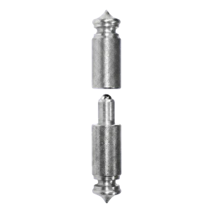Balama PSG rotativă decorativă cu bilă pentru porți și porțile fi 35 mm H190 mm oțel