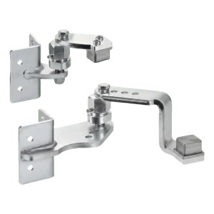 Comunello set de balamale pentru porți de sudat pe stâlp 50×50 mm – dreapta, pentru terenuri în pantă