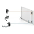 Comunello Albatros Piccolo – sistem balamale pentru poartă pliabilă până la 4 m / 100 kg 001-530 (9)