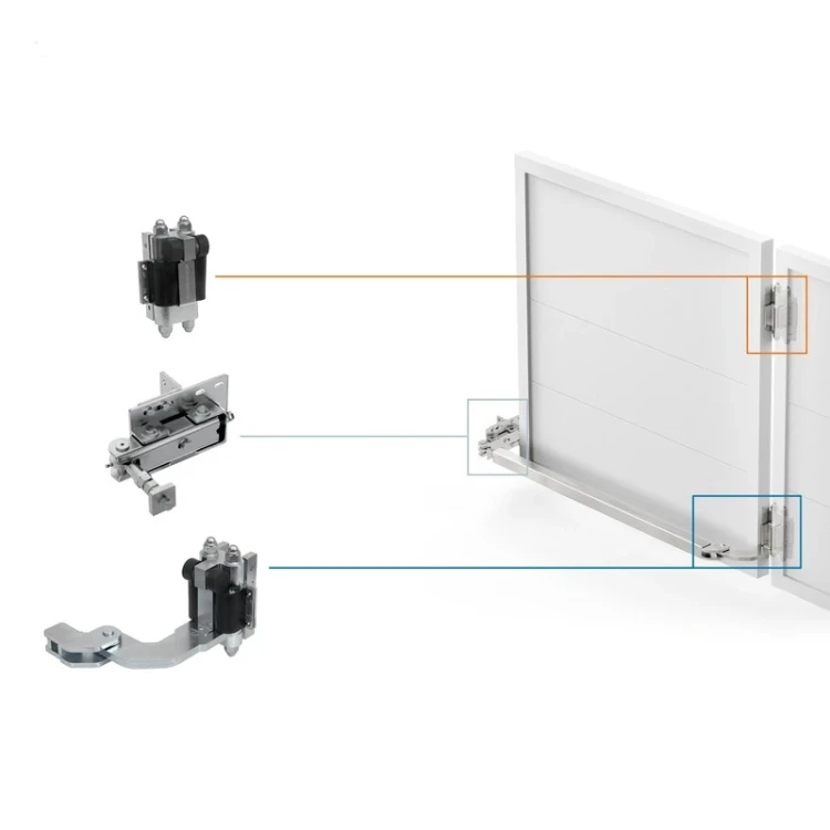 Comunello Albatros Piccolo – sistem balamale pentru poartă pliabilă până la 4 m / 100 kg 001-530 (9)