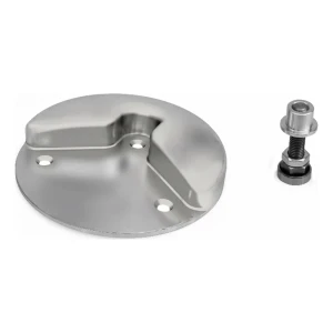 Comunello opritor pentru poartă cu break galvanizat rotund ø160 mm H30