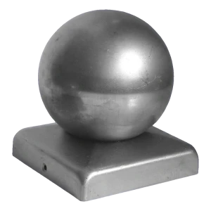 Copertină de gard din oțel galvanizat cu bilă 80×80 mm / fi 60 mm