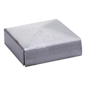 Postal – copertină din oțel tip plic pentru stâlp de gard 100×100 mm