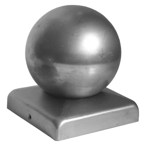 Coif de gard din oțel galvanizat 80×80 mm cu bilă fi 80 mm 001-565 (1)