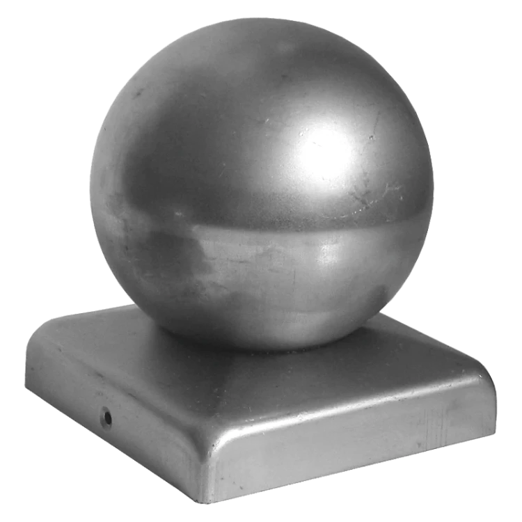 Coif de gard din oțel galvanizat 80×80 mm cu bilă fi 80 mm 001-565 (1)