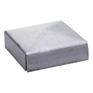 Postal – căpăcel plic din oțel pentru stâlp de gard 120×120 mm