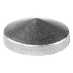 Postal – coif metalic pentru gard pentru stâlp rotund Fi 90 mm